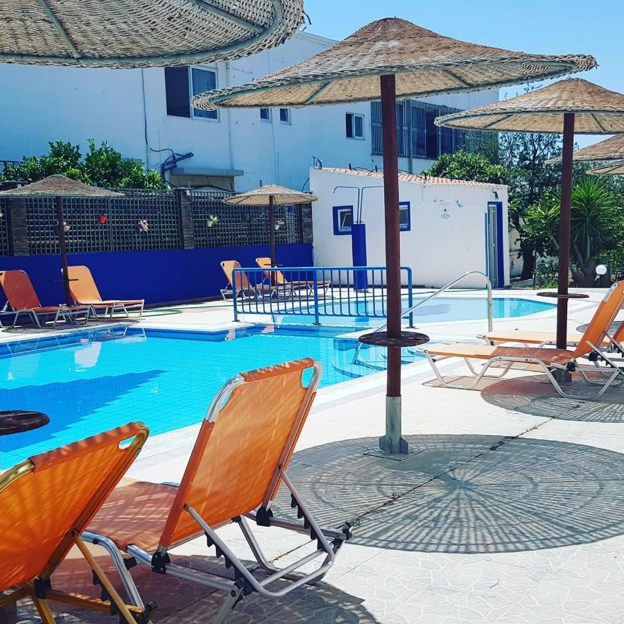 Aspro Spiti Hotel Apartments Tigaki Buitenkant foto