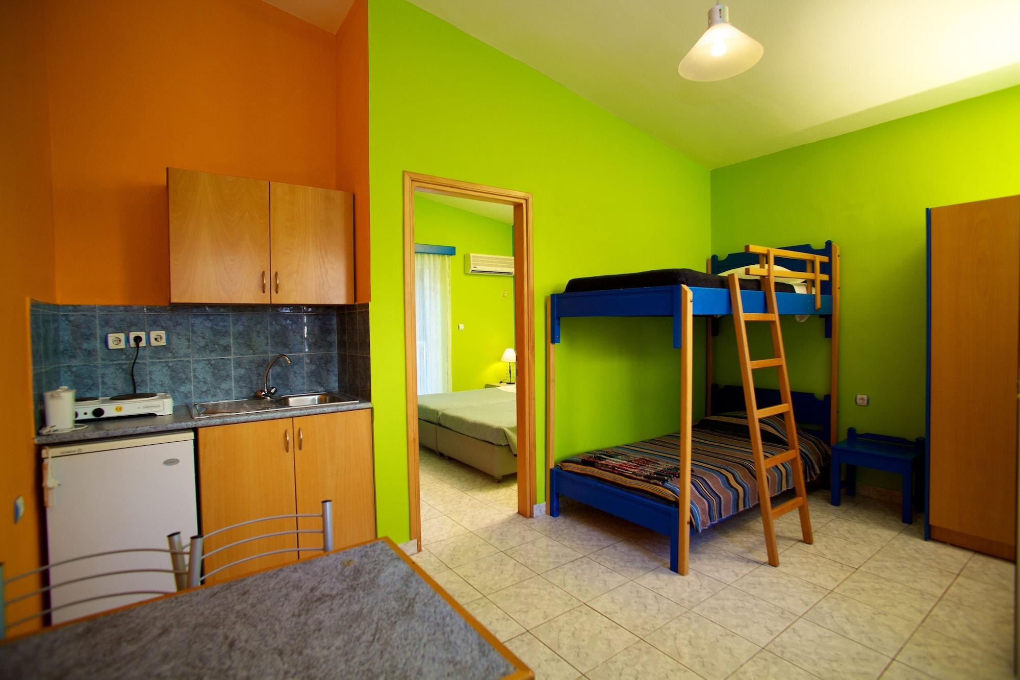 Aspro Spiti Hotel Apartments Tigaki Buitenkant foto