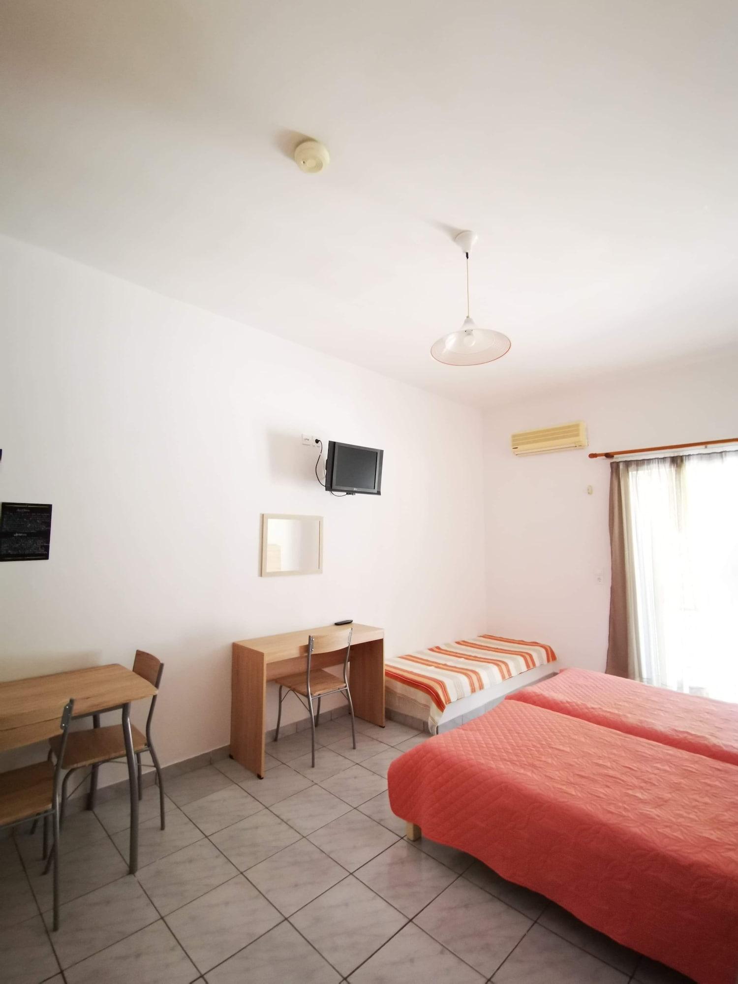Aspro Spiti Hotel Apartments Tigaki Buitenkant foto